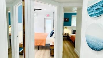 2 slaapkamers, bedden met traagschuimmatrassen