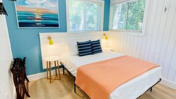 2 chambres, matelas mémoire de forme, fer et planche à repasser