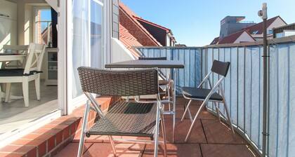 Upper floor apartment close to the beach in Norddeich -Muschelweg-