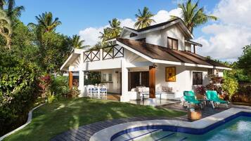 Family Villa, 3 Bedrooms, Private Pool, Beachside | 3 bilik tidur, Wi-fi percuma