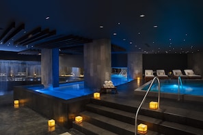 Behandlungsräume für Paare, Sauna, Dampfbad, Hydrotherapie