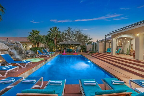 Ulkouima-allas, lämmitetty uima-allas