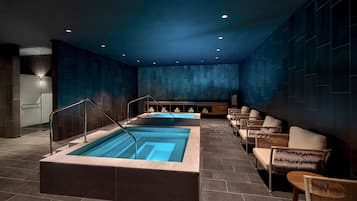 Behandlingsrum til par, sauna, dampbad