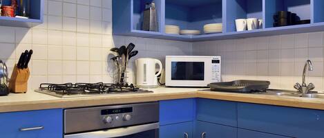 Oven, high chair, freezer