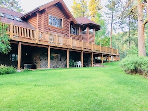 Exterior - Guest suite attached to log home in the FOREST (Missoula)