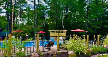 Chalet Cabin, Pool/AC/Woodstove, Spacious Cabin, Loon Lake