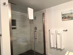 Combined shower/bathtub, hair dryer, towels, soap - Comfortable 2 BD/2 BA Condo in Sports Village - Updated! (St. George)