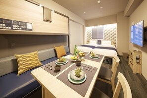 In-room safe, desk, iron/ironing board, free WiFi - MONday Apart ASAKUSABASHI AKIHABARA (Tokyo)