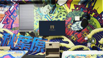 客房, 非吸煙房 (Japanese Concept) | 房內夾萬、書桌、熨斗/熨衫板、免費 Wi-Fi