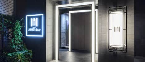 Fachada de la propiedad