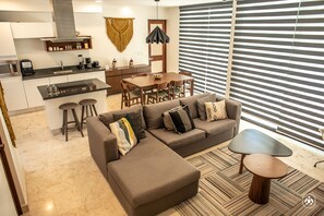 Living area - Anah Village (Akumal)