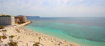 MARYVILLA – Semi-detached property in urbanization Montesol, Calpe, with sea views.