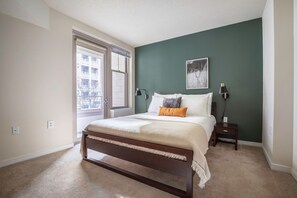 1 chambre, fer et planche Ă repasser, Wi-Fi, draps fournis