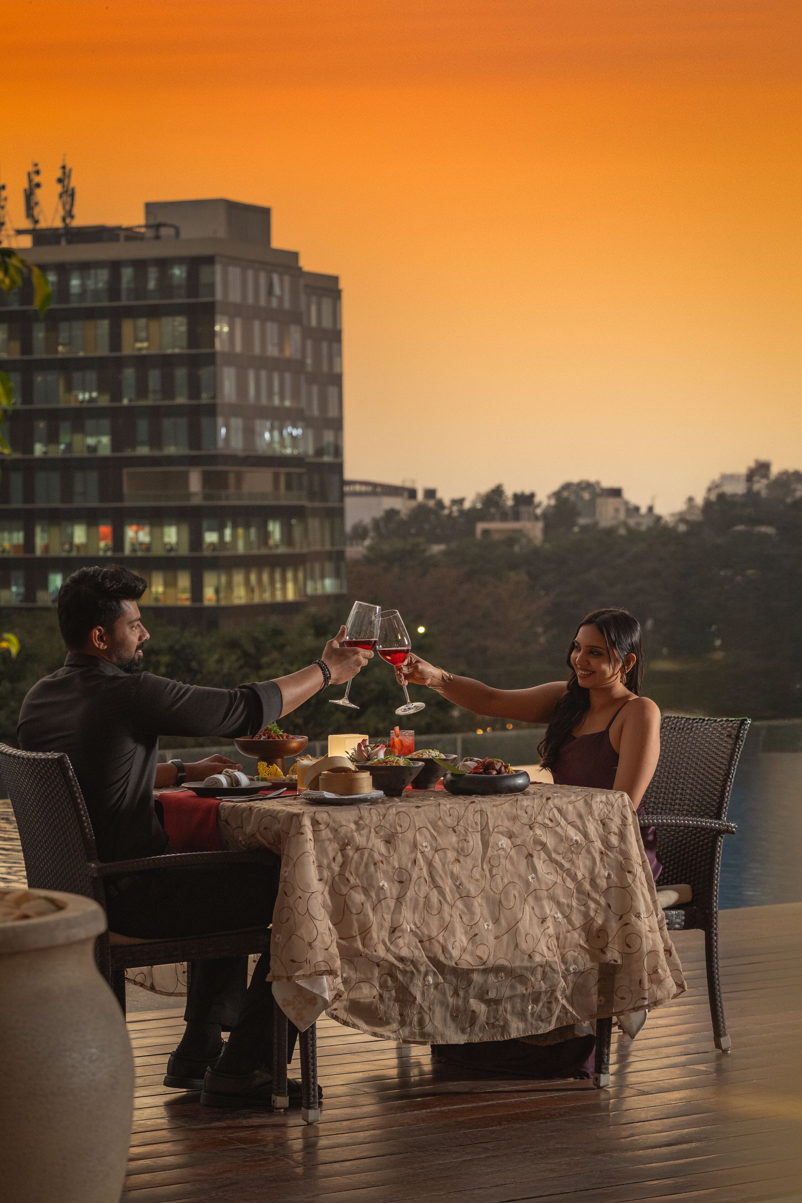 Rooftop terrace