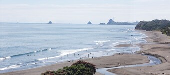 NEW!! Oakura Beach Front Apt #1