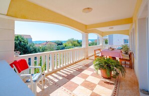 Apartment (Two Bedroom Apartment with Balcony) | Balcony - Apartments Mladenka (Orebic)