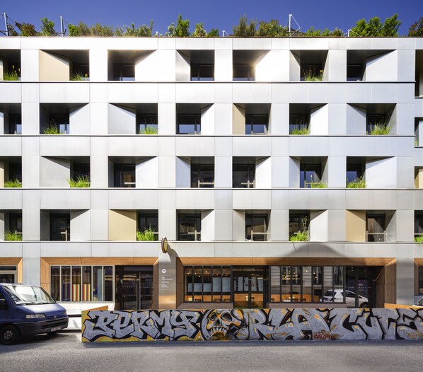 Fachada del alojamiento