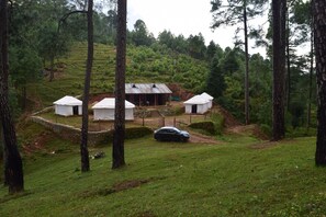 Façade de l’hébergement