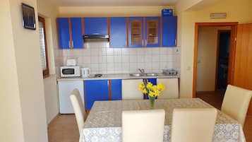 Apartment (Two Bedroom Apt, Terrace) | Eigene Küche | Kühlschrank