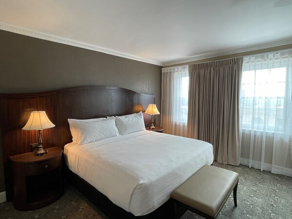 In-room safe, desk, laptop workspace, cribs/infant beds