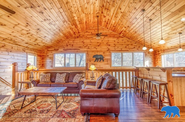 Smart TV, fireplace, video games, table football