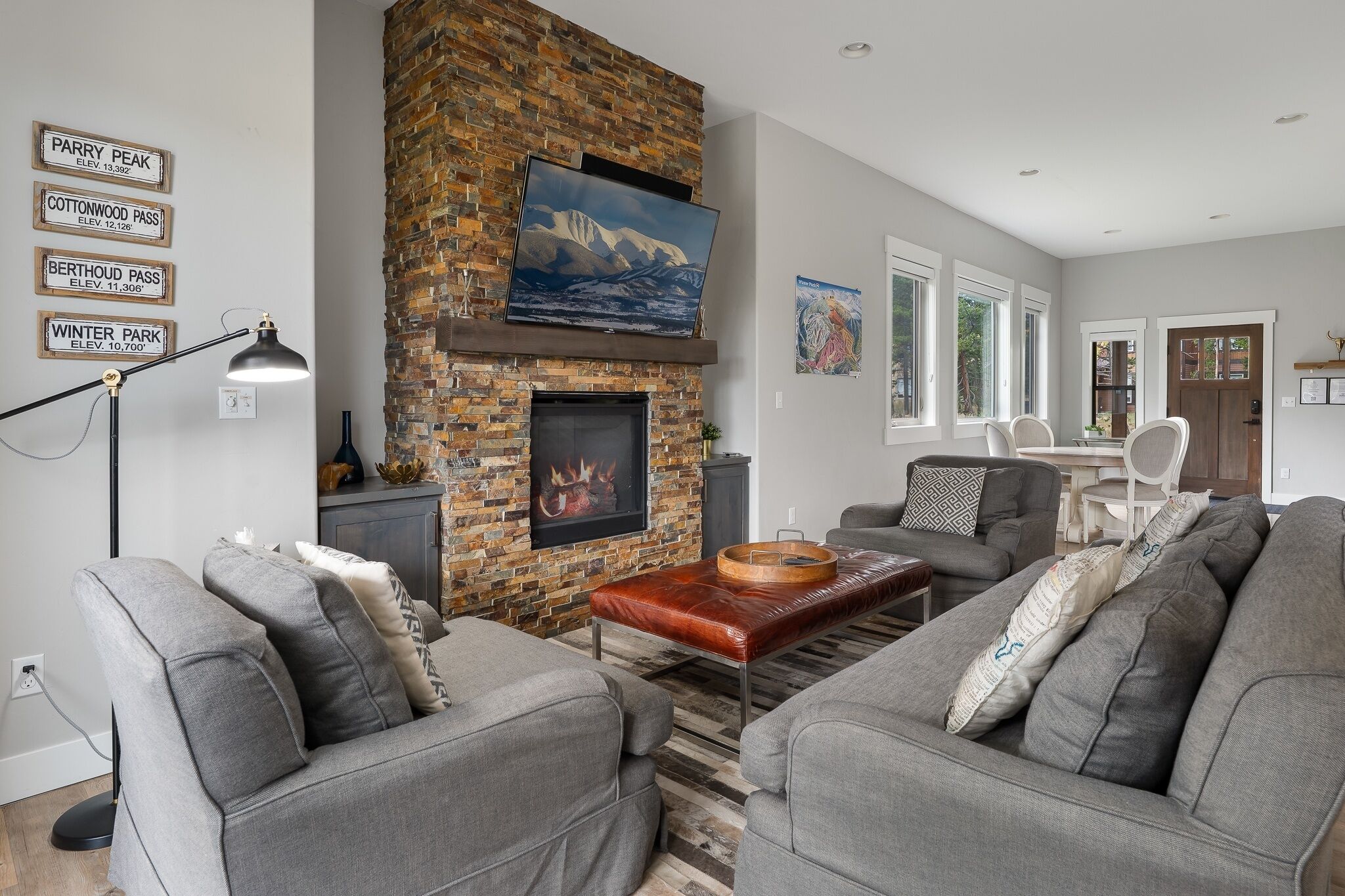 Ferienhaus, 4 Schlafzimmer | Wohnbereich | Smart-TV