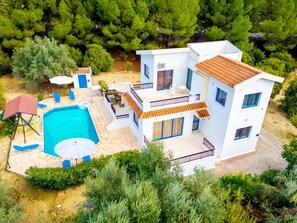 Exterior - Villa Charoula Thio Large Private Pool, A/C, WiFi (Polis)