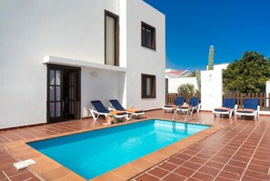 Pool - Villa Julianne 1 - Three Bedroom Villa, Sleeps 6 (Puerto del Carmen)