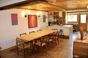 Dining - Flat in a chalet surrounded by nature | Sauna (Les Houches)