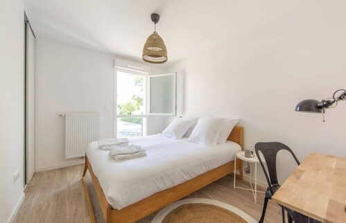 Appartement Les Verdiers dans résidence calme à Andernos