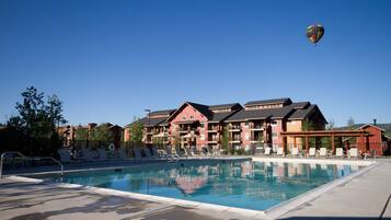 Indoor pool, a heated pool