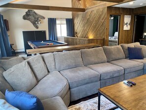 智能電視、壁爐、電子遊戲、DVD 播放機