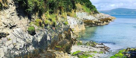 Beach nearby, sun-loungers