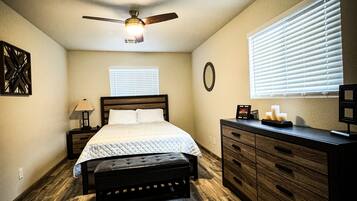 2 chambres, fer et planche Ă repasser, Wi-Fi, draps fournis