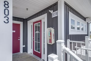 Fachada de la propiedad