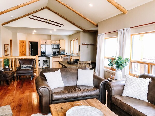 Älytelevisio, takka, videopelejä, DVD-soitin