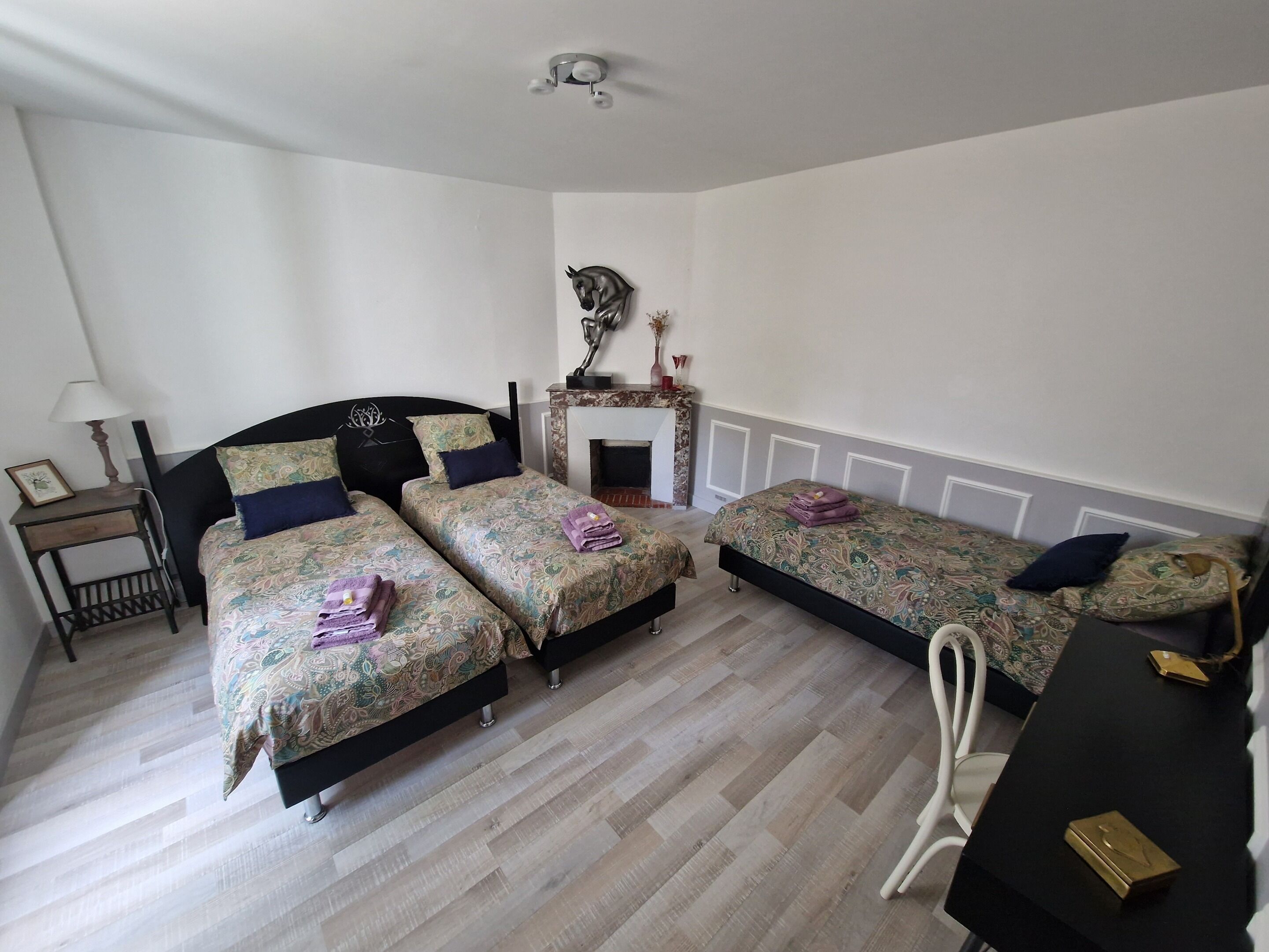 2 bedrooms, iron/ironing board, travel crib, WiFi