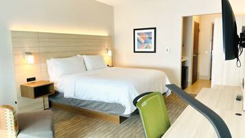 Skrivebord, gratis Wi-Fi, sengetøj