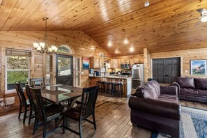 Interior - Absolute Heaven - City & Mountain Views + Hot Tub + Pool Table + Fireplace (Gatlinburg)