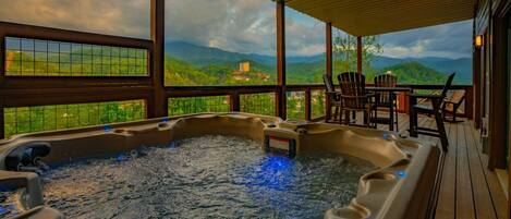 Bañera de hidromasaje exterior