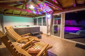 Bubbelpool inomhus