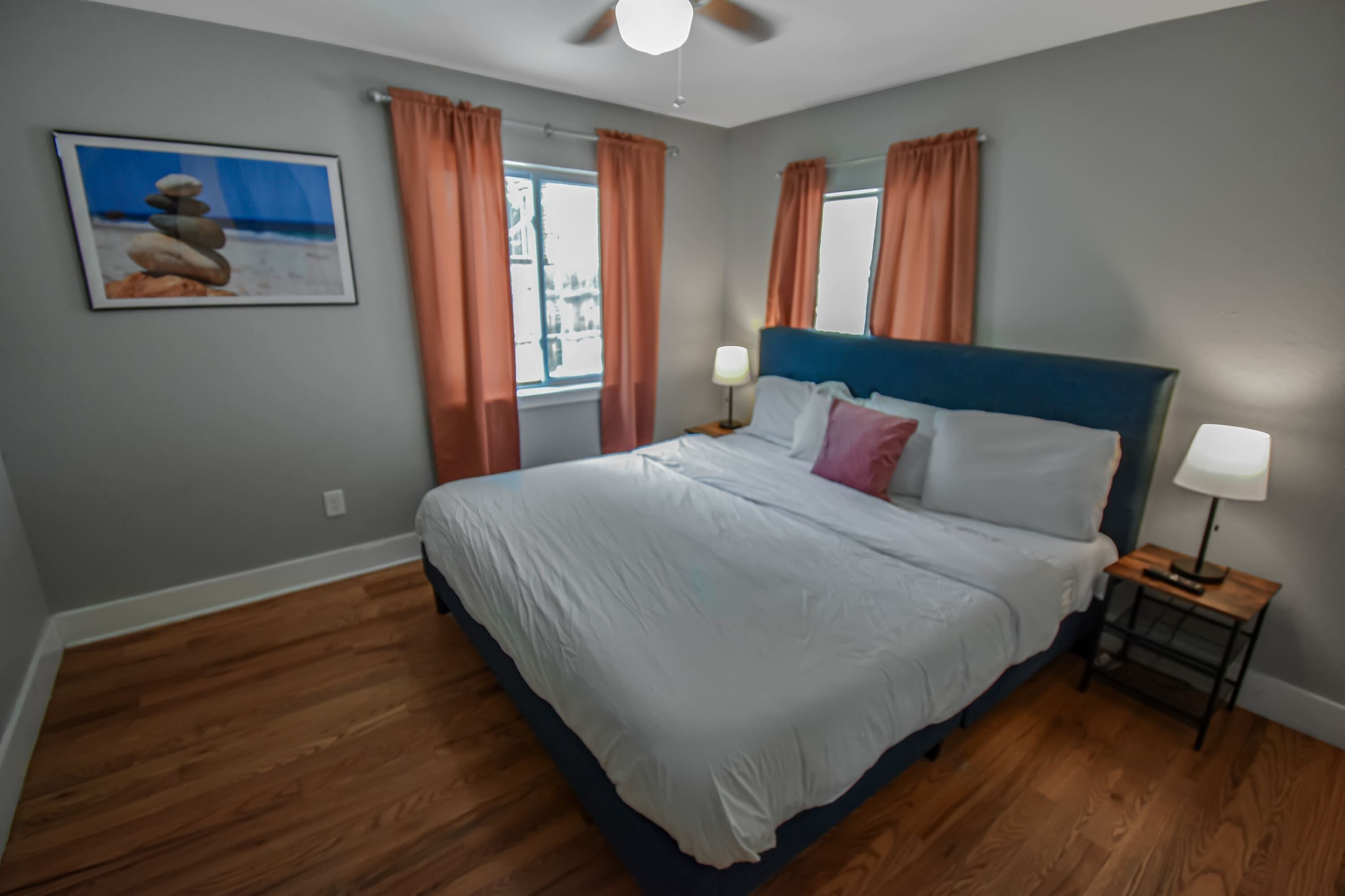 1 makuuhuone, silitysrauta/-lauta, vauvan matkasänky, Wi-Fi