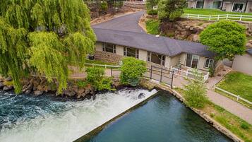 Indoor pool, a heated pool