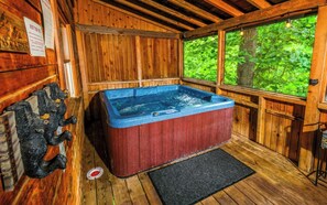 Baignoire à remous intérieure