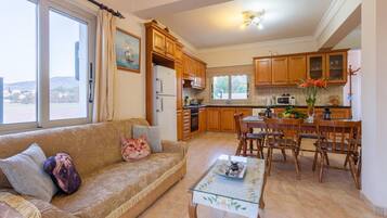 Een televisie en een dvd-speler