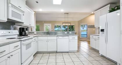 Lake Front Home on Open Water