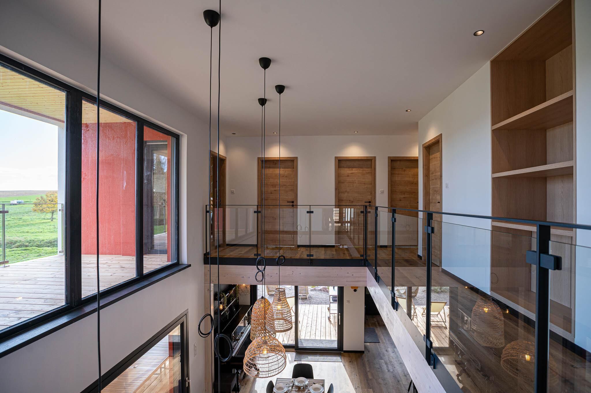 Villa panoramique, accessible aux personnes à mobilité réduite, salle de bain attenante (Le Lodge) | Intérieur