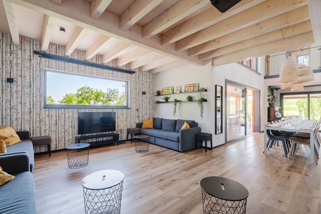 Panoramic Villa, Accessible, Ensuite (Le Lodge) | Lounge