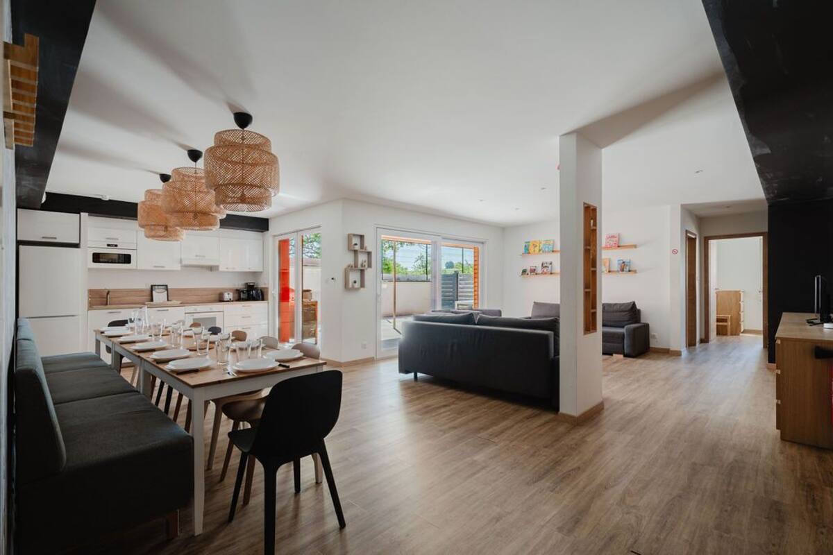 Casa de campo, con acceso para personas discapacitadas, vista al patio (La Terrasse) | Restaurantes