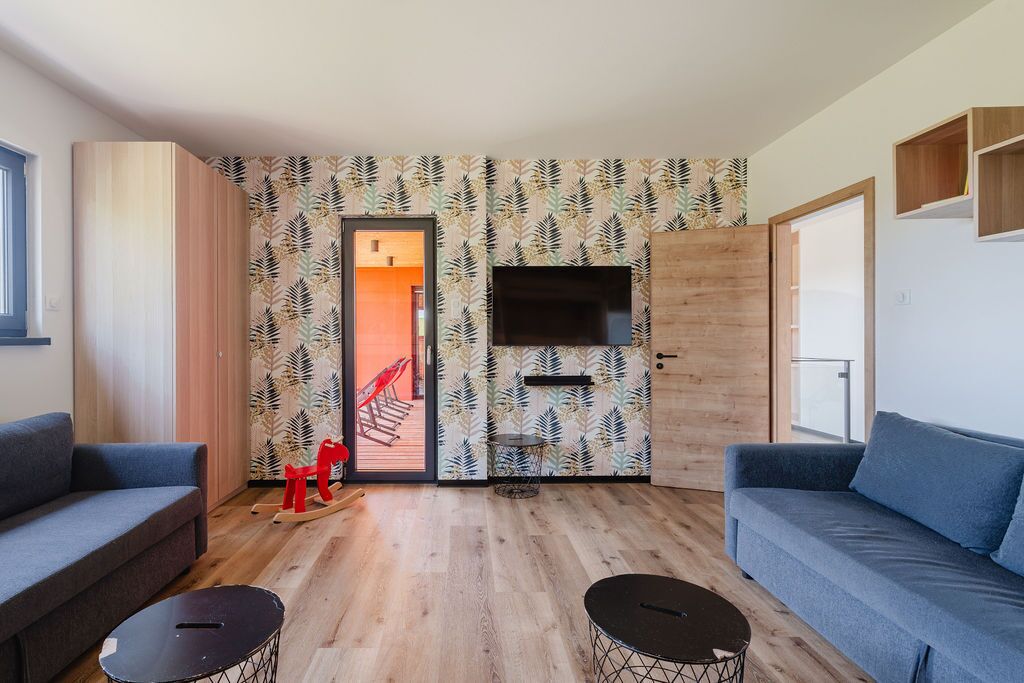 Villa Panoramique, accessible aux personnes à mobilité réduite, salle de bains attenante (Le Lodge)